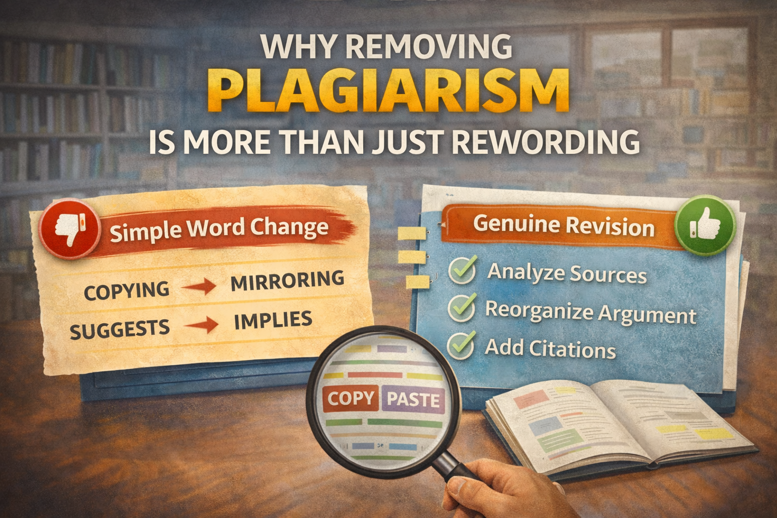 Plagiarism Removal