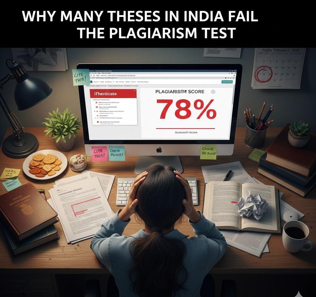 .Why Many Theses in India Fail the Plagiarism Test